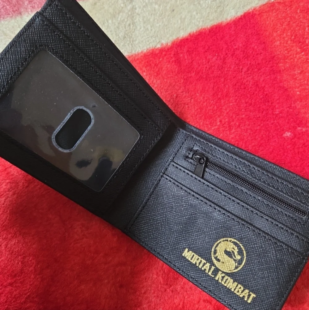 New Mortal Kombat anime manga leather wallet